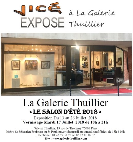 Galerie THUILLIER - PARIS - 2018